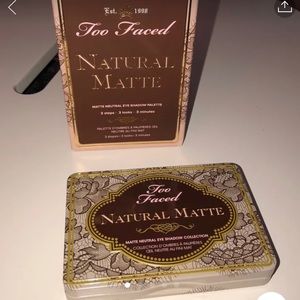 Too faced natural warm matte palette